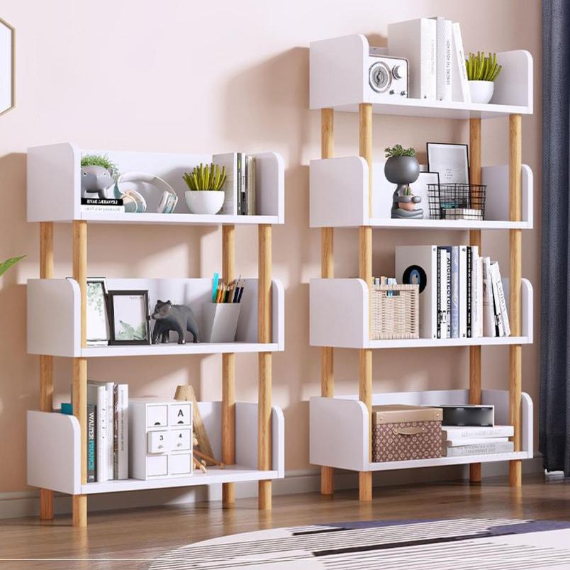 Hersteller Holz Etagere Bücherregal Moderne vertikale offene Bücherregal