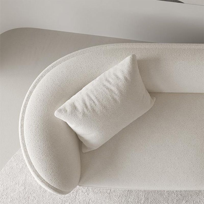 Tight Back Scandinavian Sectionals,27.5"H Wool One Arm Sectionals