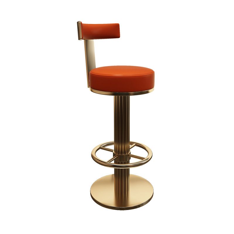 Leather Bar Stool Adjustable Height Counter Stool for Bristol