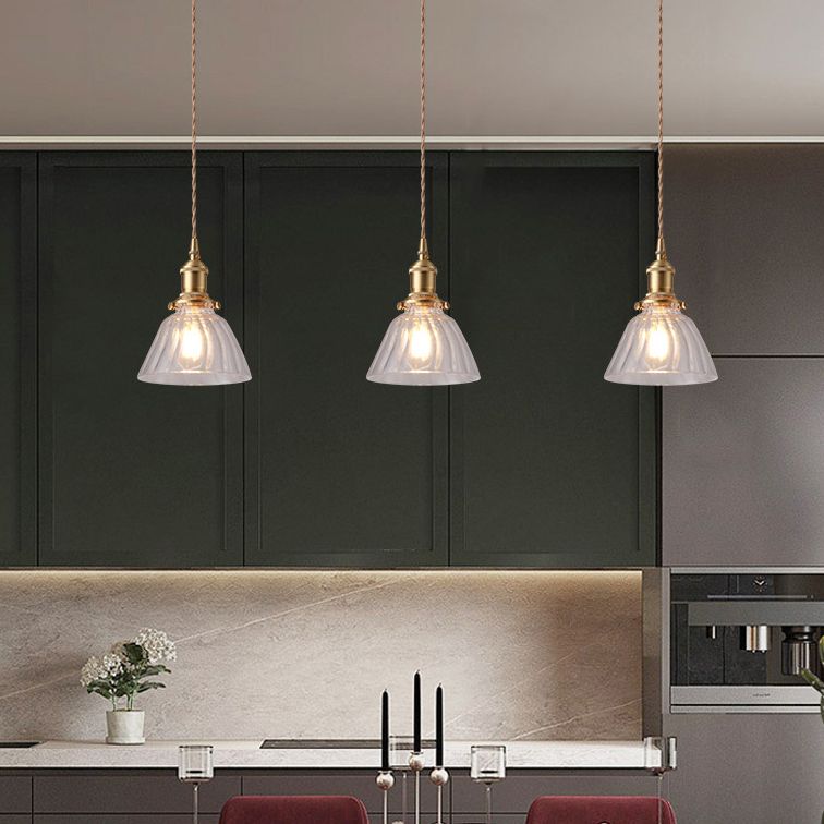 1 Light Pendant Lighting Modern Simplicity Glass Pendant Ceiling Lights for Restaurant