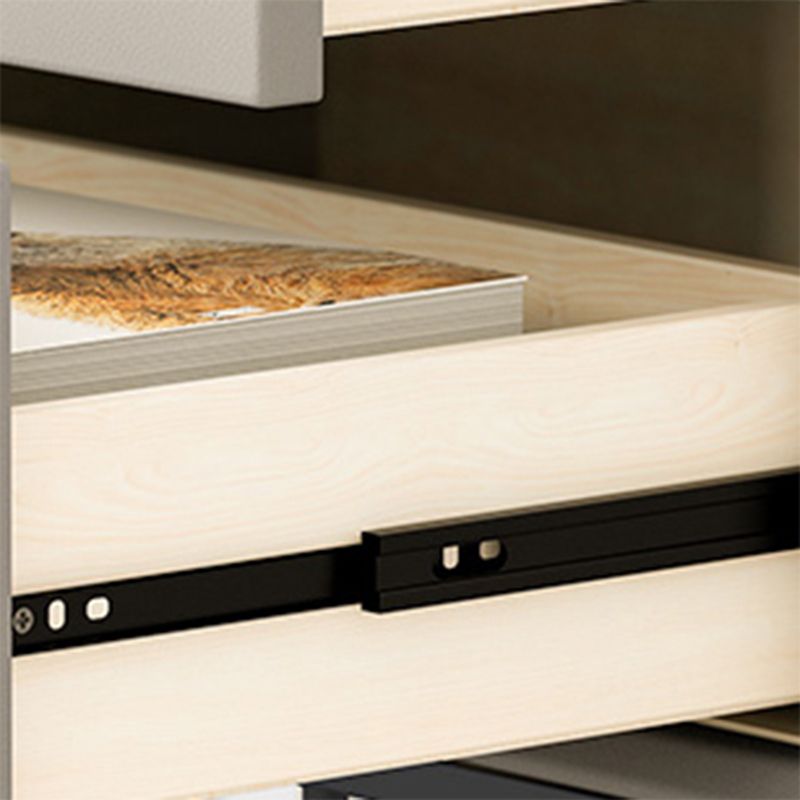 15.74" Wide Modern Accent Chest with 3/4/5 Drawers Straight Legs Chest
