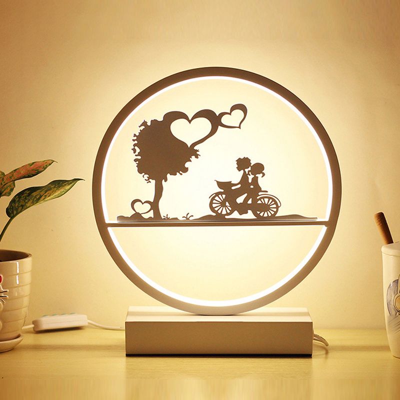 Moderne Style Deskbeleuchtung Linear LED -Schreibtischlampe neben dem Bett