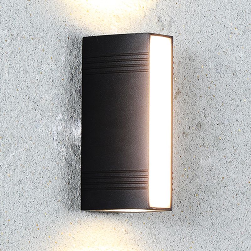 Stile Nordic in stile Alluminio Lumo geometrico Led Sconce per all'aperto