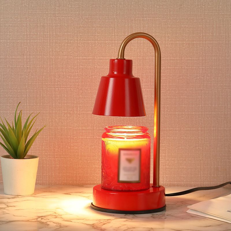 Nordic Metal Table Lamp Simple Aromatherapy Melting Wax Desk Lamp for Bedroom