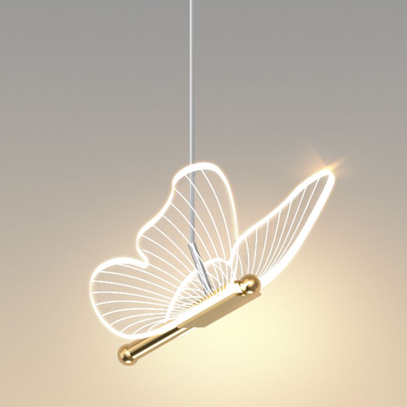 Metal Unique Shape Wall Light Modern Style Multi-Lights Wall Mount Light Fixture in Gold