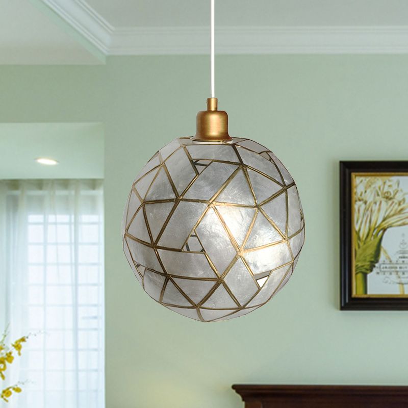 1 comedor ligero Luz de techo colgante con lámpara colgante de oro