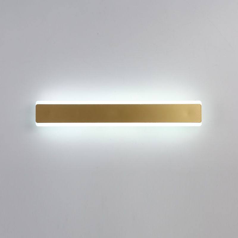 Nordische moderne Wandhalterung Leicht Wohnzimmer Einfaches LED Rechteck Wandlampenlampenvorrichtung