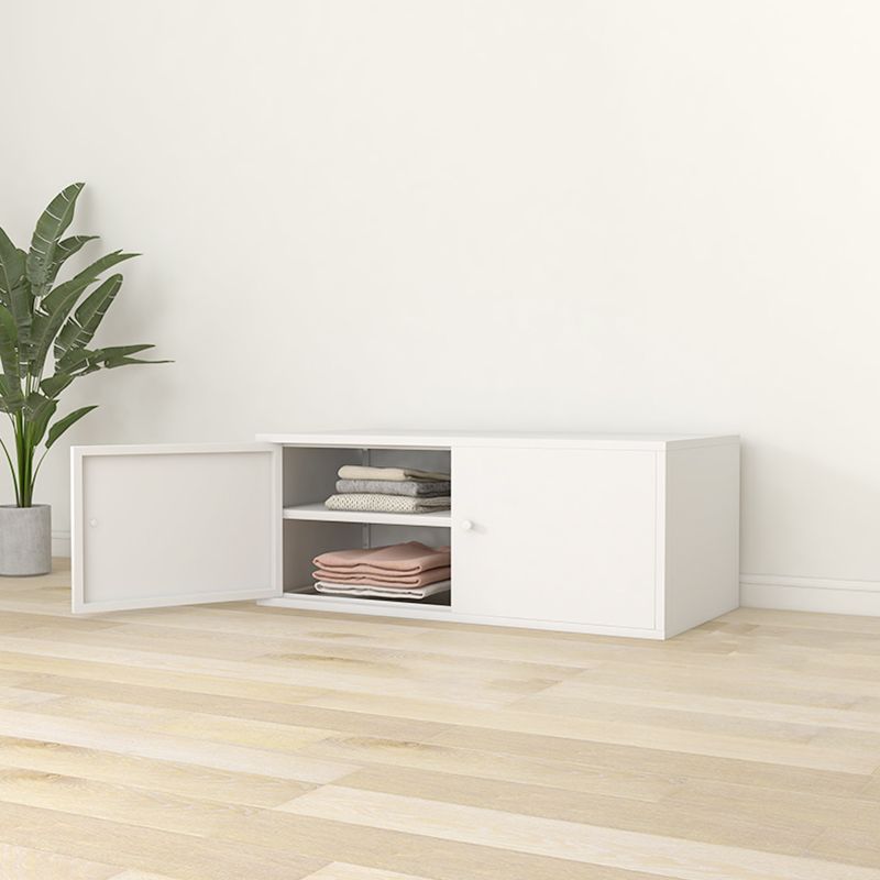 Contemporary Style Wardrobe Metal Wardrobe Closet with Shelves