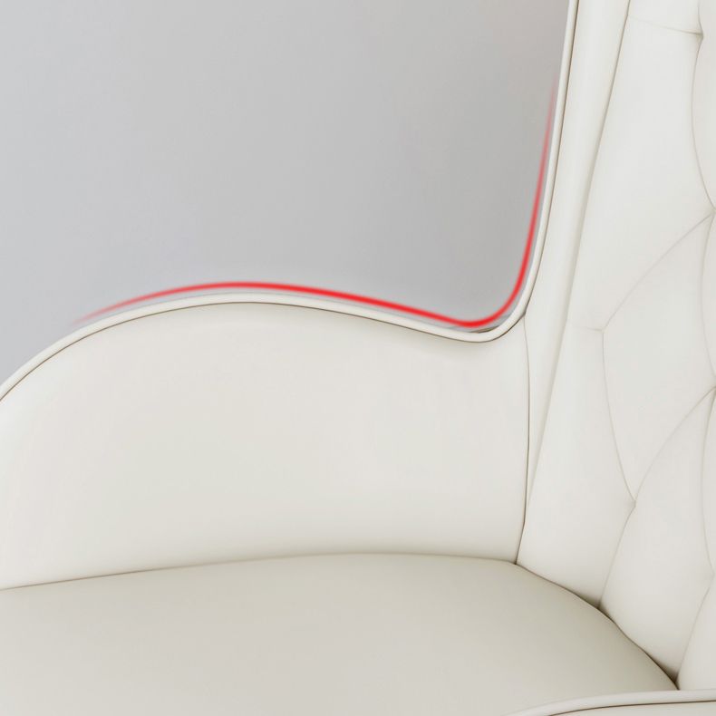 Nordic Metal Dining Room Chair Upholstered Linen Fabric Arm Single Chair for Restaurant