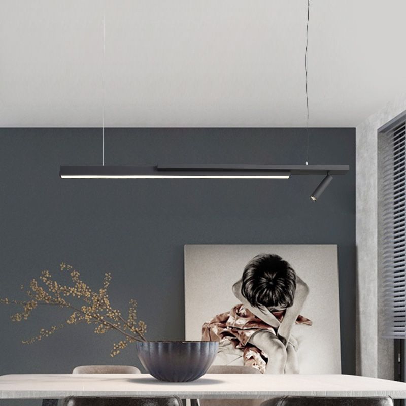 Linear Isola Lighting Isola Fissature Luci a sospensione da cucina contemporanea