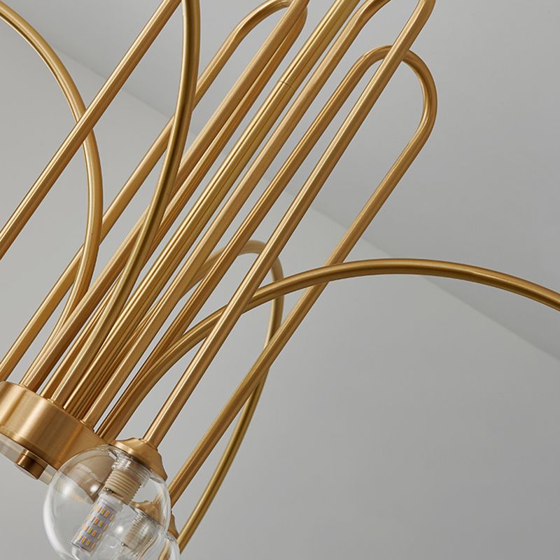 Modern Simple Style Pendant Chandelier Light Glass Hanging Ceiling Lights