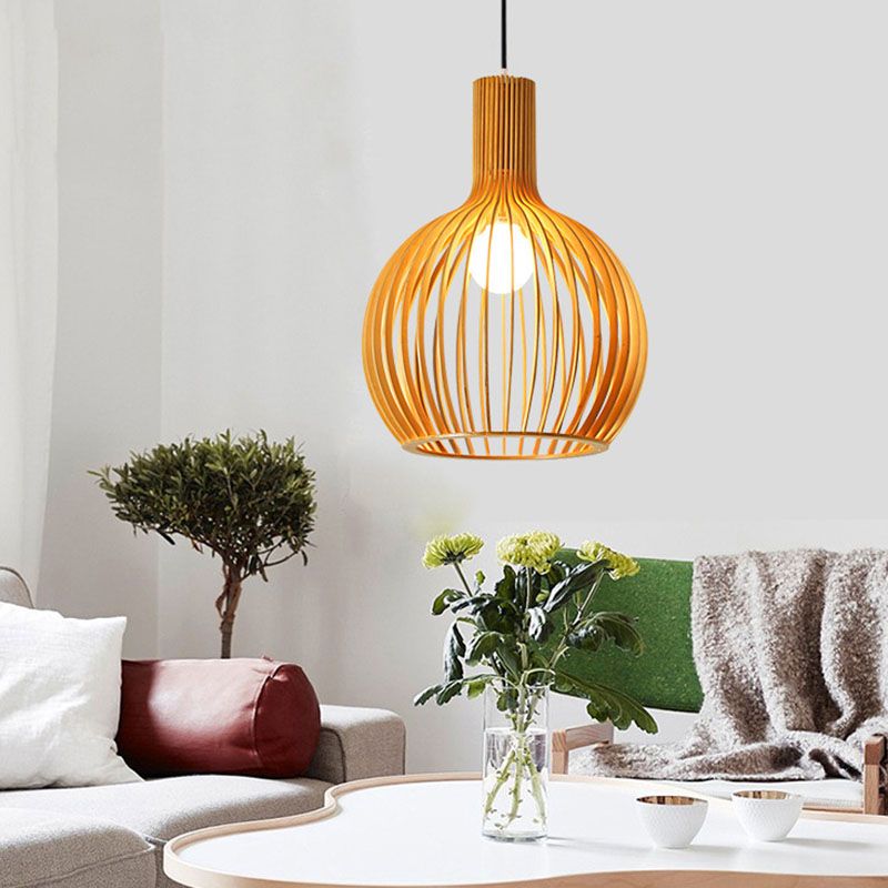 Chinesische Kuppel Anhänger Beleuchtungskörper Rattan Hanges Licht mit hängenden Schnur für das Restaurant