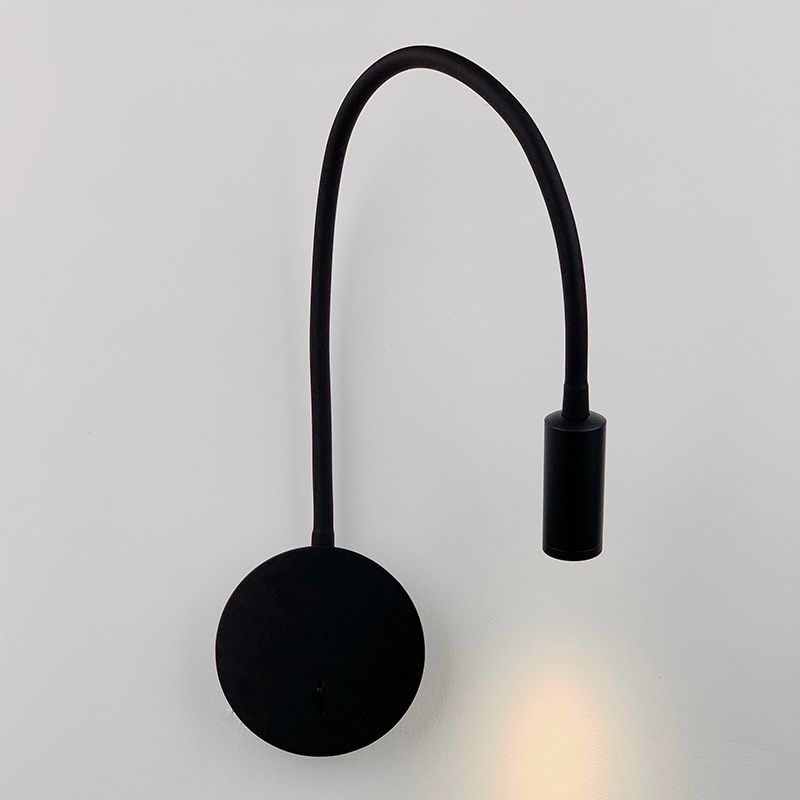 Geometric Shape Metal Reading Wall Lighting Modern 1 Light Wall Mounted Lighting