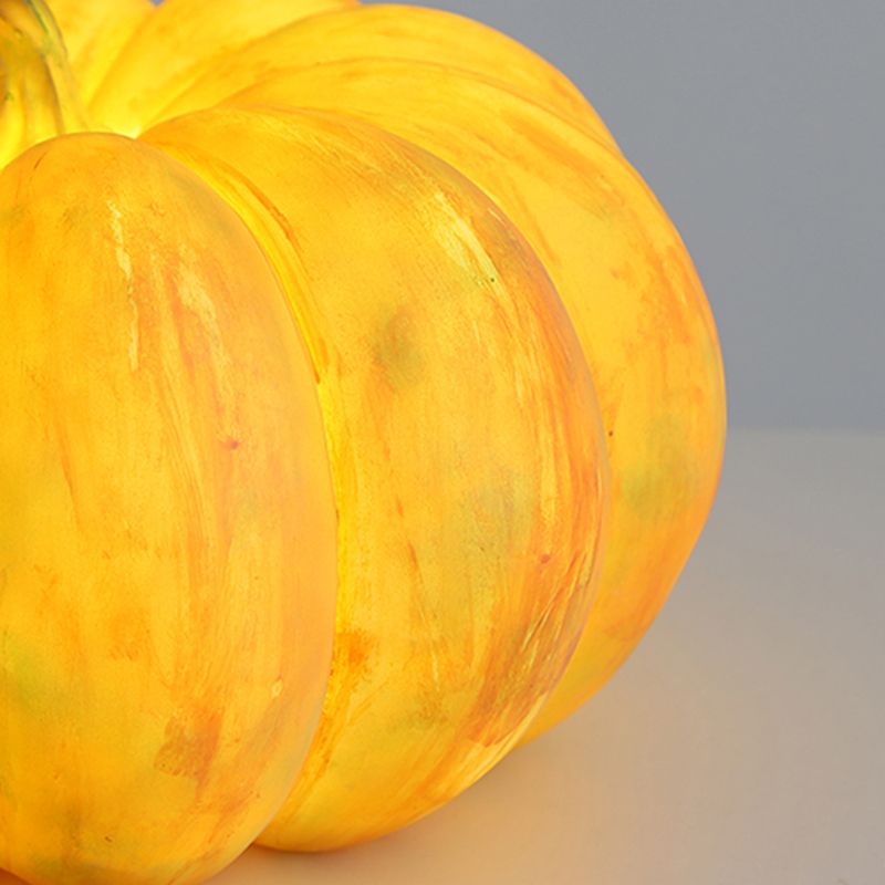 Pumpkin Solar Lawn Light Resin Outdoor Lighting for Courtyard