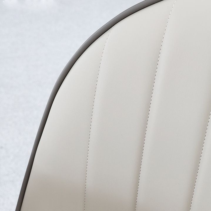 Glam Parsons Chairs Upholstered Dining Chairs with Wood Legs