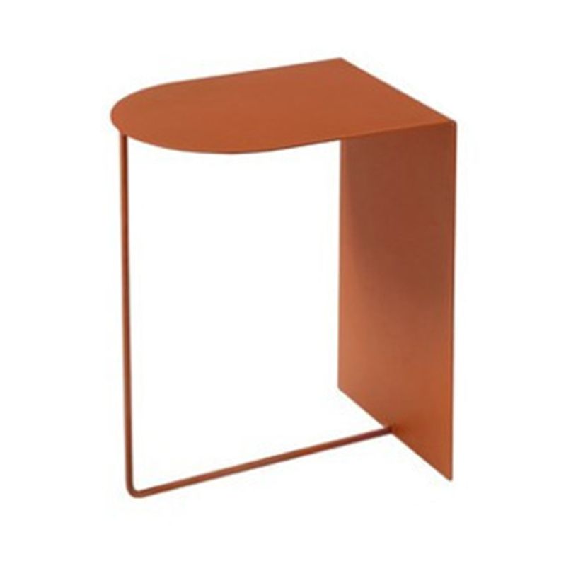 15.75" W x 11.81" D x 19.69" H Metal Side Table Simple Geometric End Table