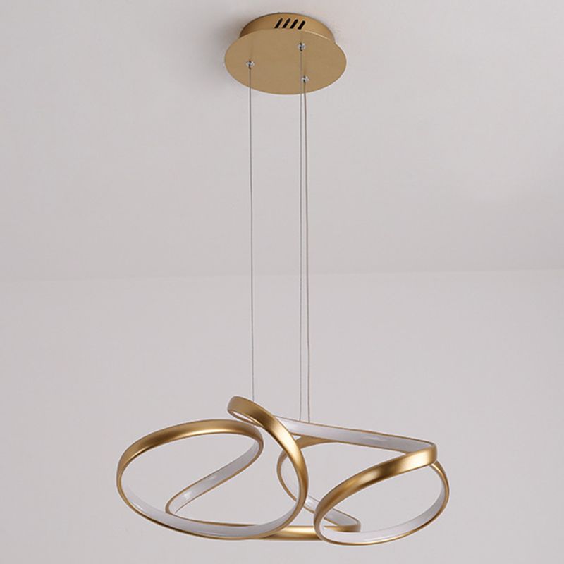 Lámpara de lámpara LED de lámpara de lámpara de onda de metal