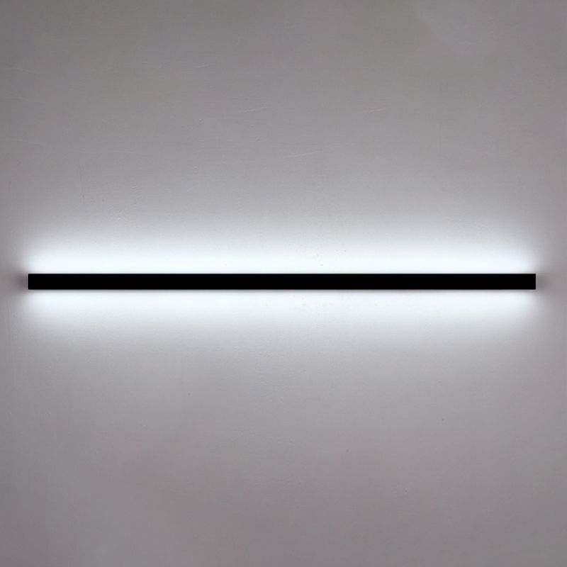 Lámpara de pared lineal de estilo moderno 1 accesorios de iluminación de pared de luz