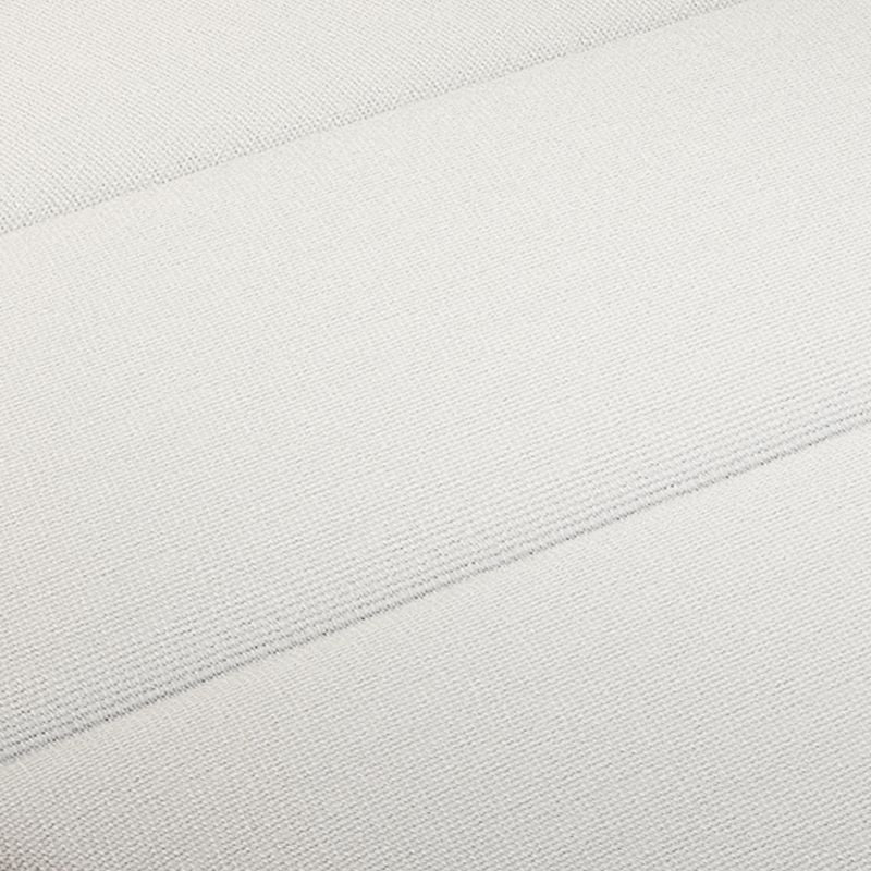 Linen Slipcovered Sofa Convertible Flared Arm Sofa Bed in Grey