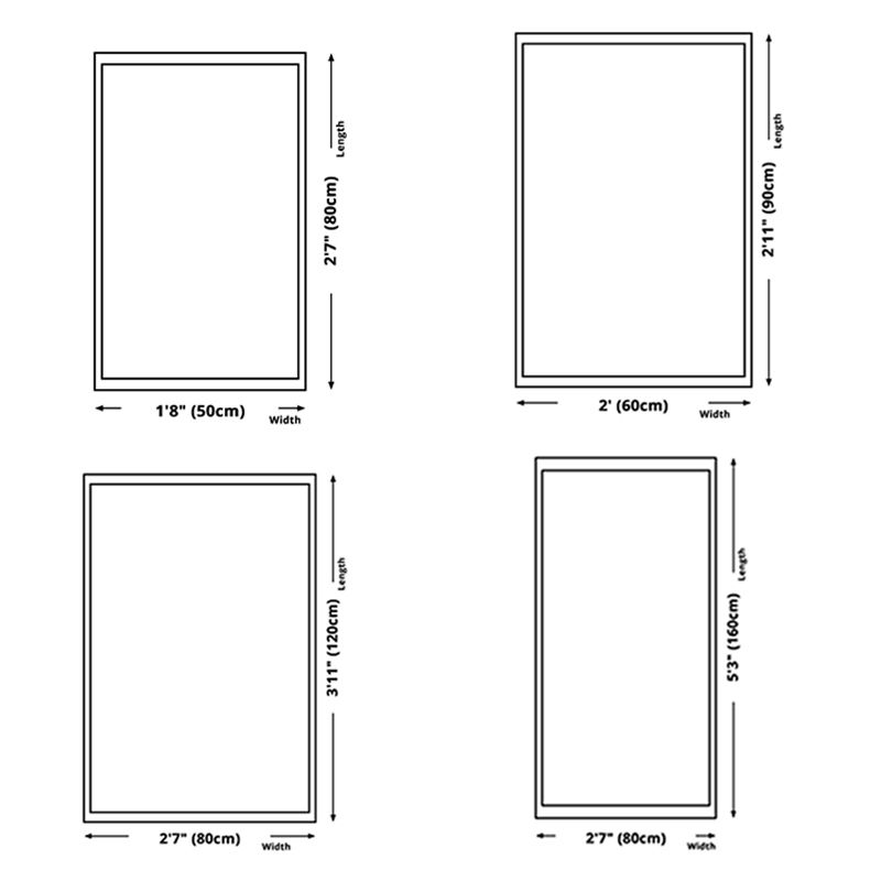 Light Yellow Modern Rug Polyester Graphic Rug Washable Rug for Living Room