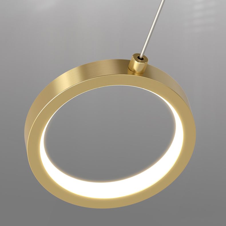 Sphärische Anhängerleuchten zeitgenössischer Metallhängeanhänger Lichter
