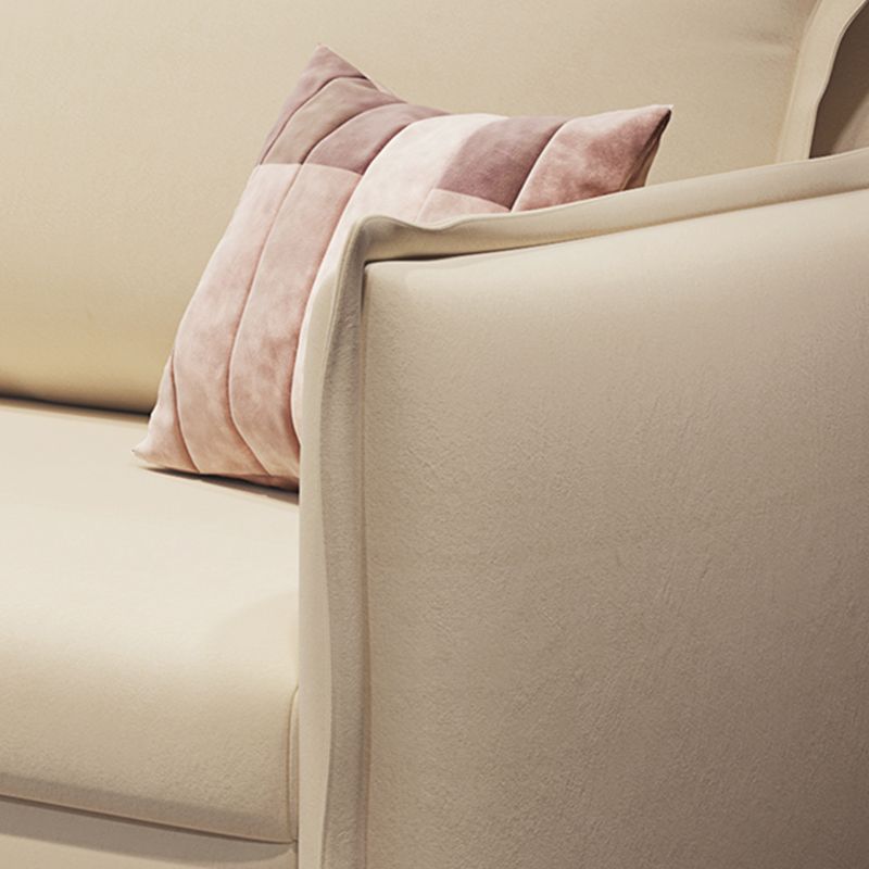 Loose Back Convertible Settee Loveseat Square Arm Standard Bed Settee