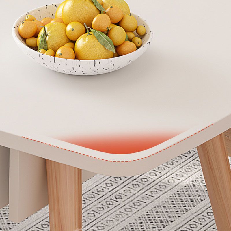 Modern Wooden Rectangular/Geometric Coffee Table with Storage Cocktail Table