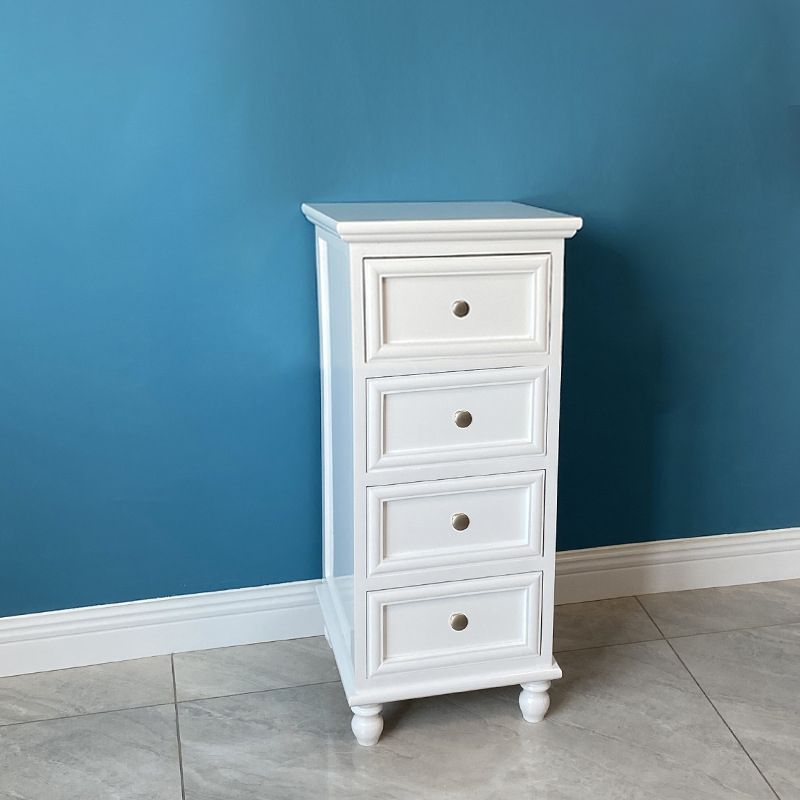Solid Wood Accent Chest with Drawers Rectangle 13.77" Wide Chest