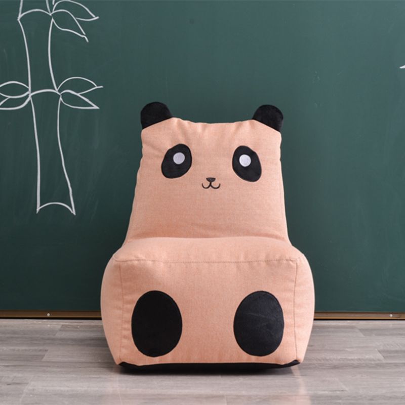 Linen Blend Armless Chair, 22.05" W √ó 17.72" L √ó 23.62" H/ 27.56" W √ó 23.62" L √ó19.69" H