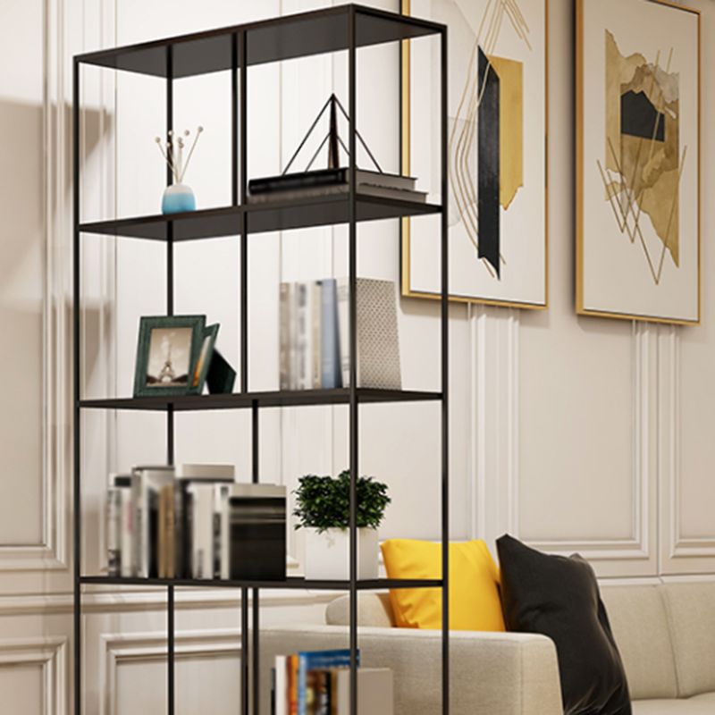 Metal Etagere Bücherregal Industrial Open Back Bookshelf für Home Office