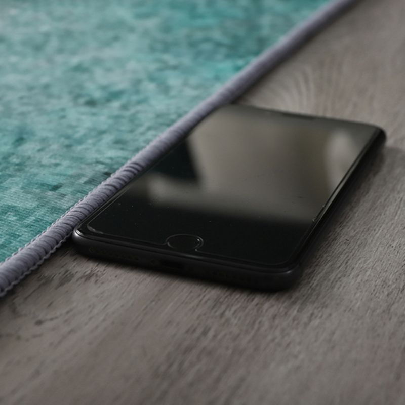 Tapis moderne vert en Polyester, bloc de couleur, résistant aux taches, pour la décoration de la maison