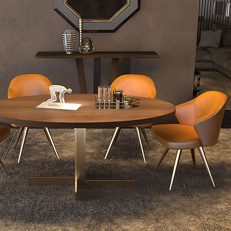 Silla de comedor de metal Glam, sillas laterales tapizadas para uso doméstico