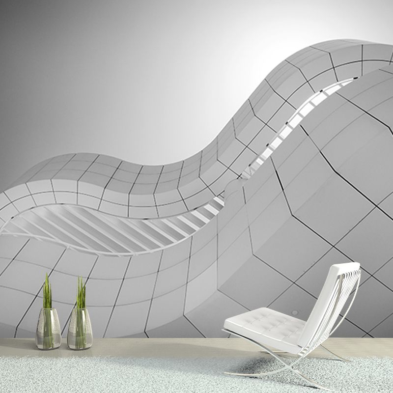 Environmental Photography Mural Wallpaper Solid Geometry Indoor Wall Mural