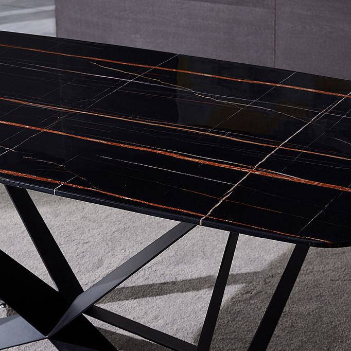 Modern Dining Set 1/4/5/7 Pcs Rectangle Dining Table with Wingback Chairs