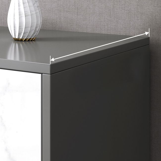 Ultra Modern Wood Combo Dresser Horizontal Storage Chest Dresser for Bedroom