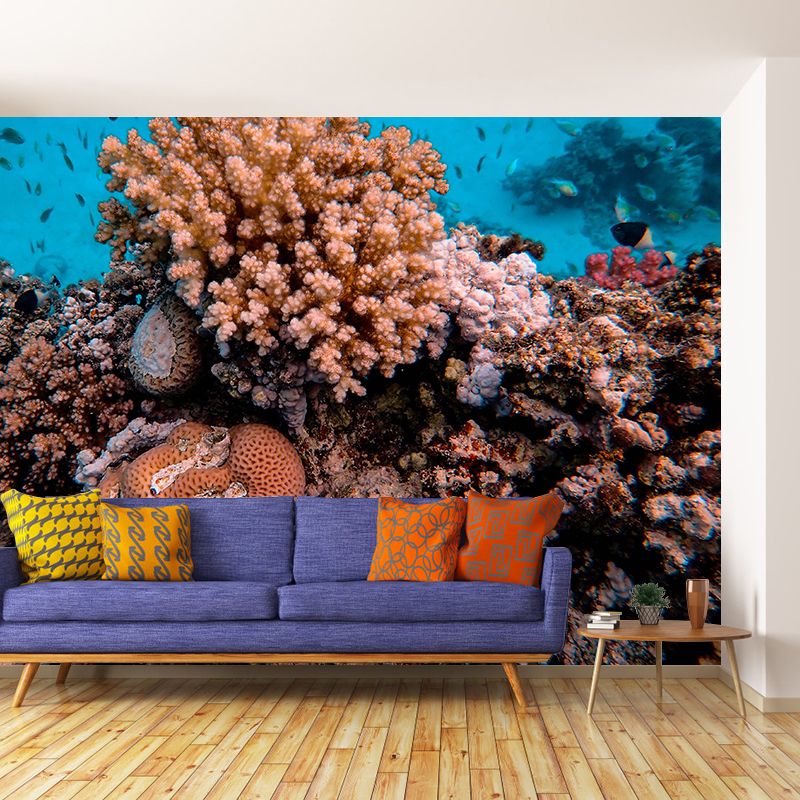 Underwater Environment Friendly Photography Wallpaper Indoor Room Wall Mural