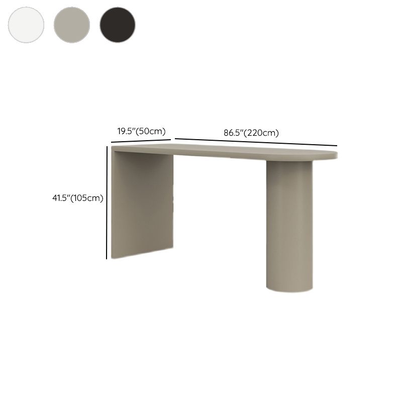 Contemporary Style Wooden Bar Counter Table Rectangle Bar Counter Table for Kitchen