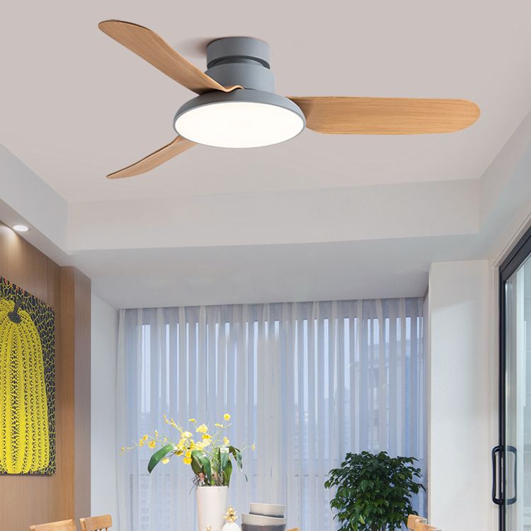 Ceiling Fan Lamp Simplicity Style LED Ceiling Mounted Light for Living Room