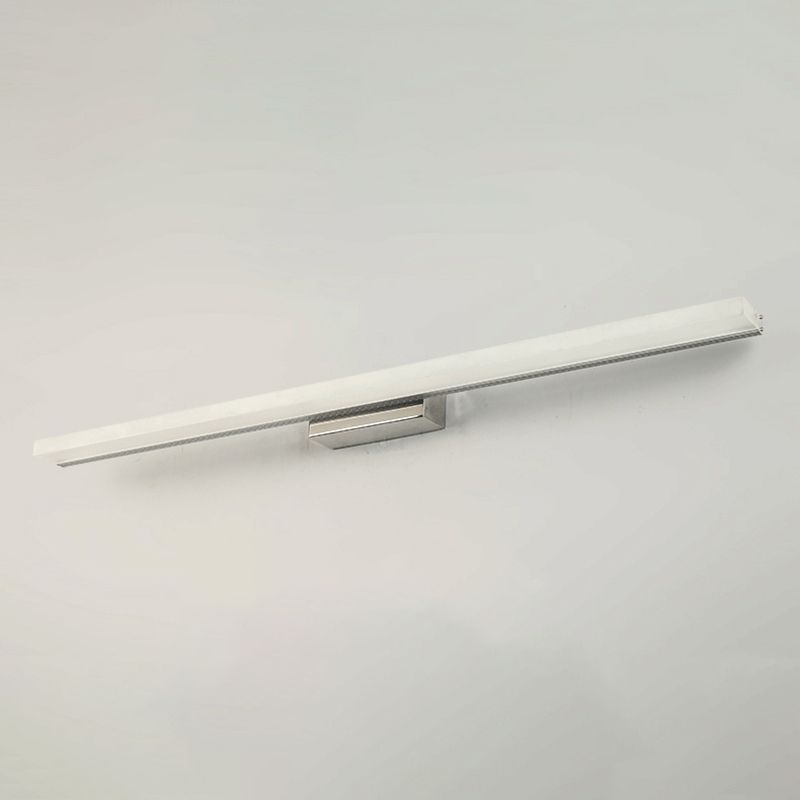 Modern 1-Light Acrylic Silver Wall Light Sconces Wall Mounted Lamp for Bathroom