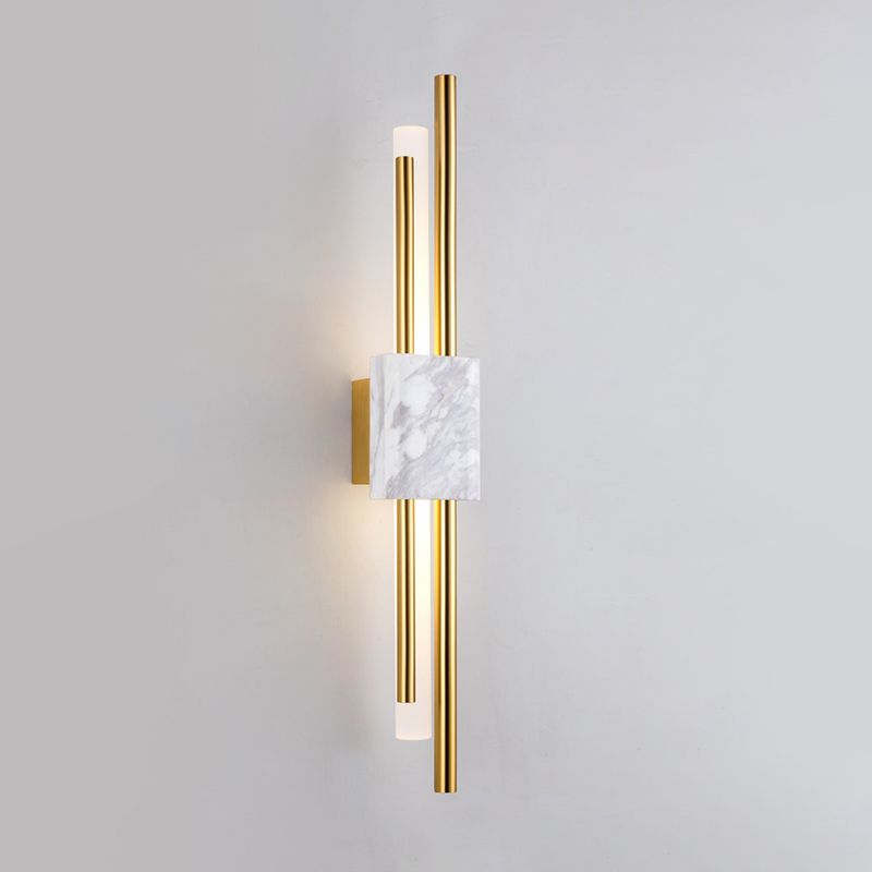 Metal Cylinder Wall Sconce Lighting Modern Style 1 Light Wall Lighting Fixtures