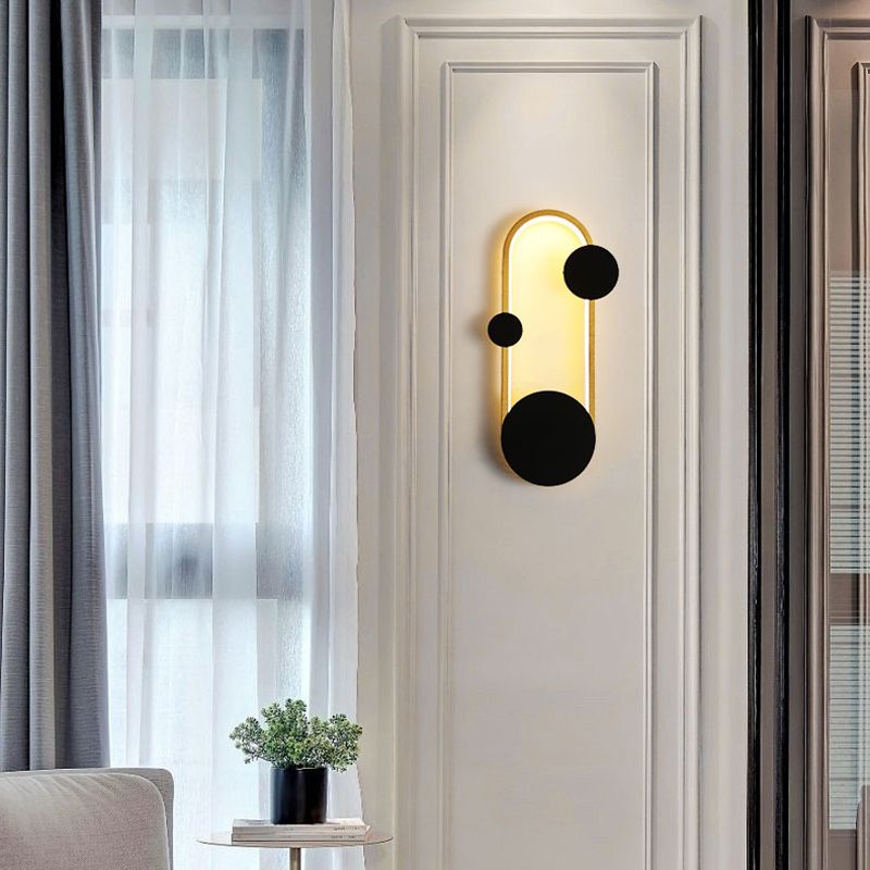 2 lámparas de pared opcionales de color LED LECHE CONDEMPUENTAS DE LA MUALLA CONTAJE