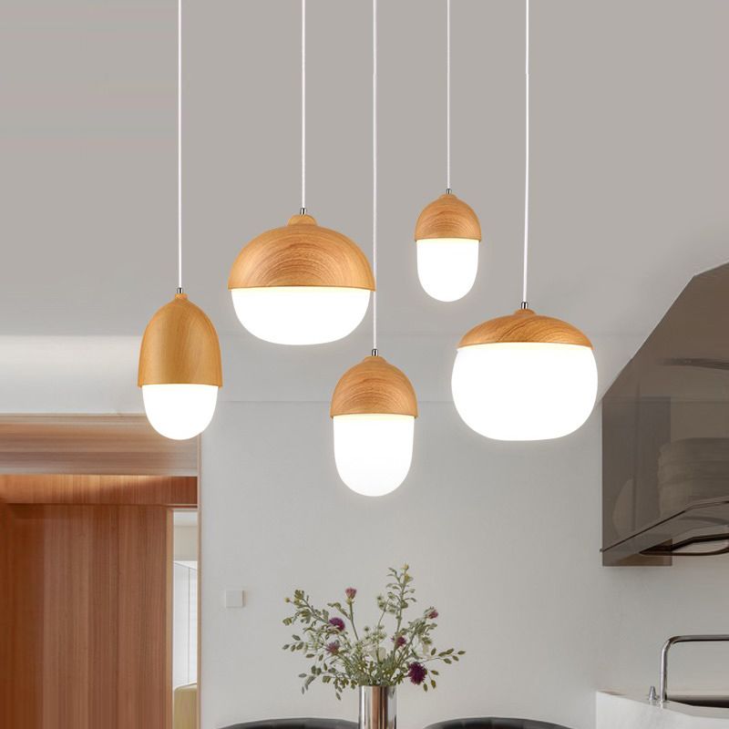 Untersuchungsraum hängende Decke Hanges weißes Glas Decken Deckenpendellicht mit 1 Licht