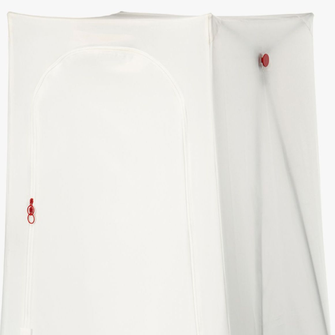 Modern Freestanding Wardrobe Armoire Metal Wardrobe with Clothes Rail