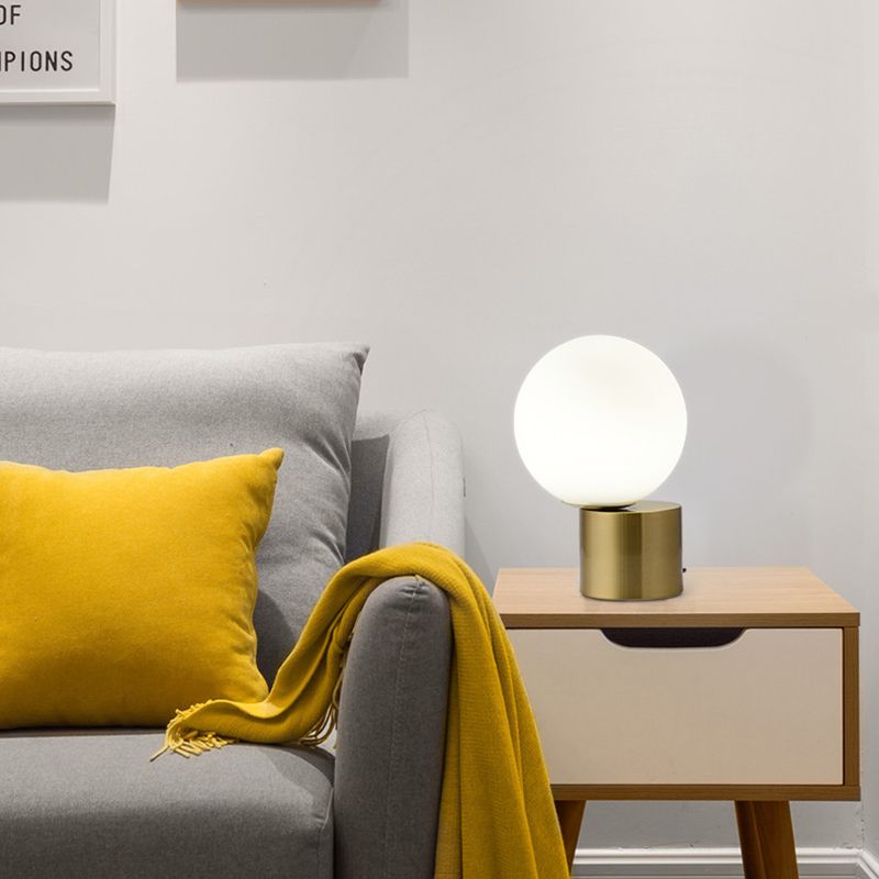 Nordic Eye Caring Table Lamp Modern Style Glass Desk Lamps for Study Bedroom