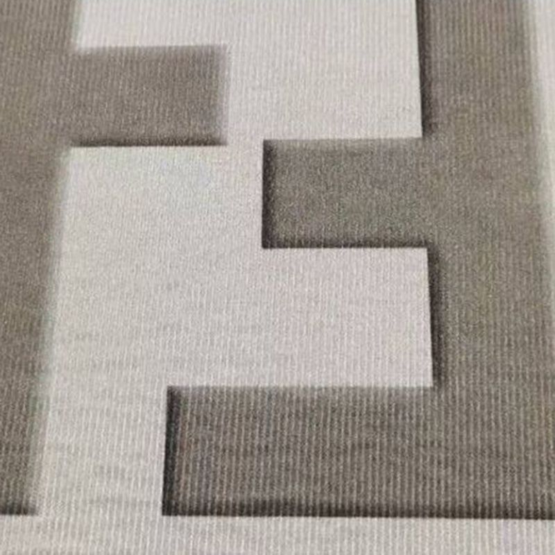 Light Luxury Rug Rectangle Shape Stain Resistant Shape Rug for Home Decor