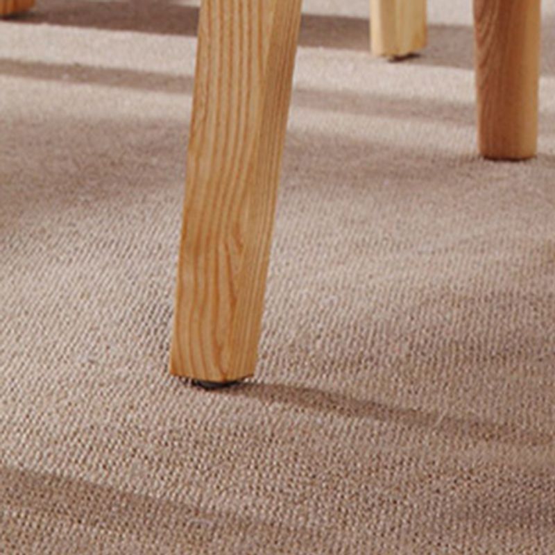 Chaises d'appoint de salle à manger contemporaines à dossier ouvert Chaises de salle à manger d'appoint en bois (Ensemble de 2)