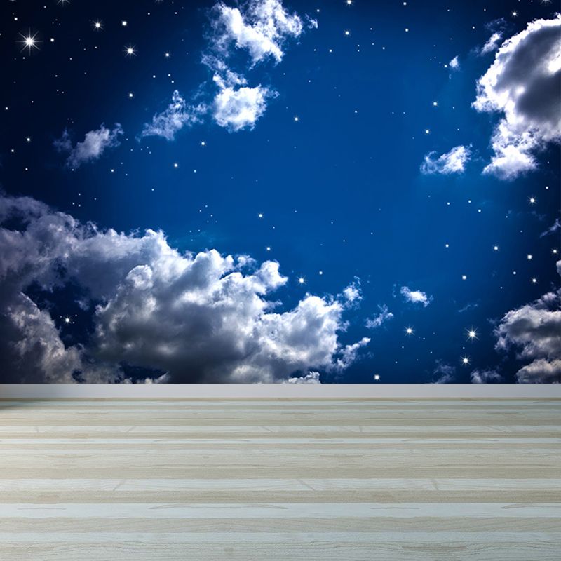 Home Decor Starry Sky Mural Decal Customized Contemporary Wall Covering for Kitchen