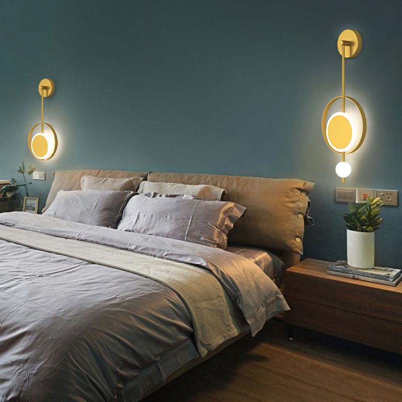 Fun a parete a parete da letto circolare ACONCE ACRILICO POSTMODERN APPRIMETTIVO