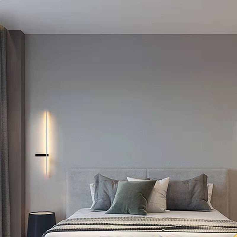 Moderno de tono lineal Diconteo Acrílico 1 Luces de luz para Hall and Foyer