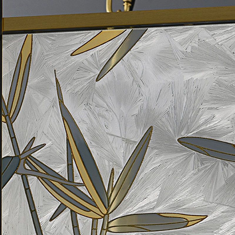 Contemporary Bronze Copper Hanging Chandelier Circle Ceiling Hanging Light Fixture